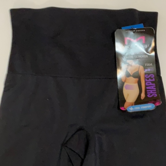 Maidenform Shapes Thigh Slimmer Firm Women’s XL Black Shaper Shapesear - Picture 2 of 7